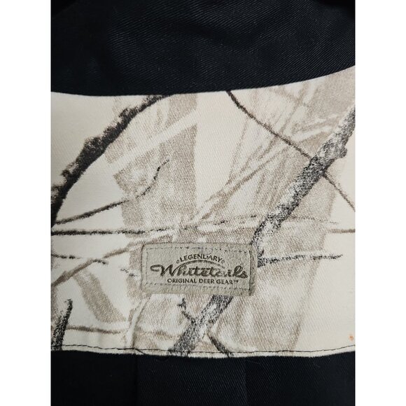 Legendary Whitetails Shirt Men’s Size XL Black White Camo Long Sleeve Western - Picture 7 of 7